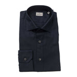 Bagutta Blue Cotton Men Men's Shirt