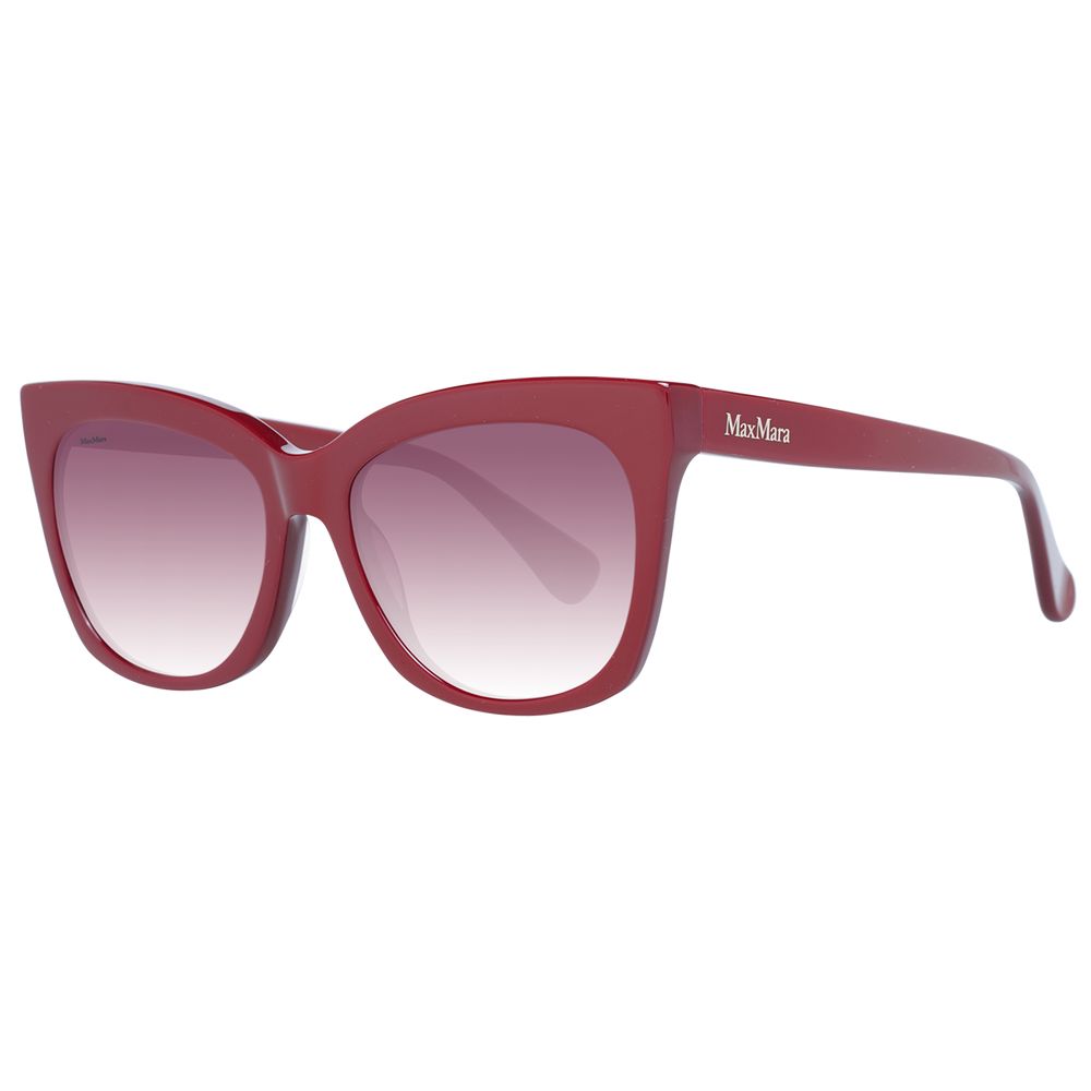 Max Mara Burgundy Women Women's Sunglasses