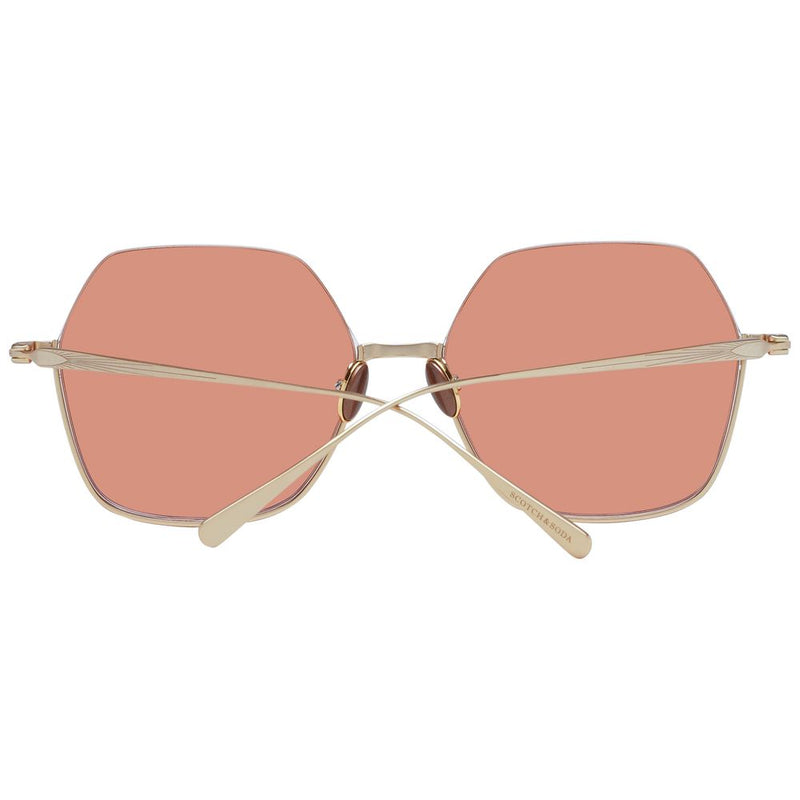 Scotch & Soda Gold Women Women's Sunglasses