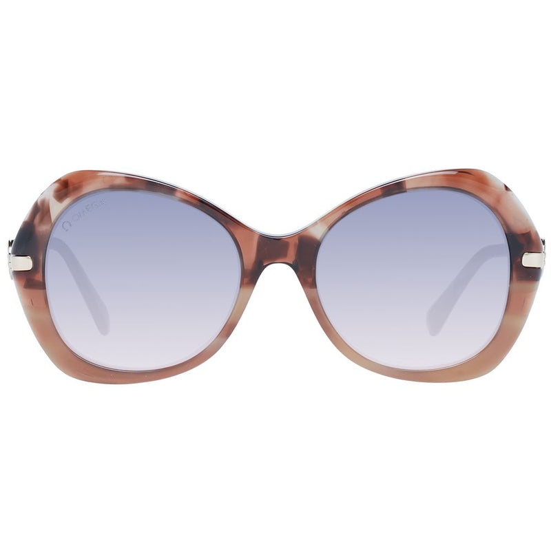 Omega Brown Women Women's Sunglasses