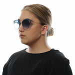 Police Chic Blue Gradient Butterfly Women's Sunglasses