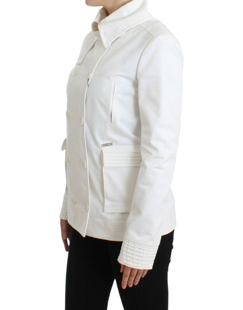 GF Ferre Chic Double Breasted Cotton Women's Jacket