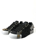 Dolce & Gabbana Elegant Calfskin Low Top Men's Sneakers