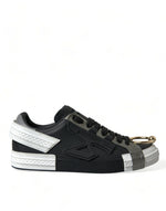 Dolce & Gabbana Elegant Calfskin Low Top Men's Sneakers