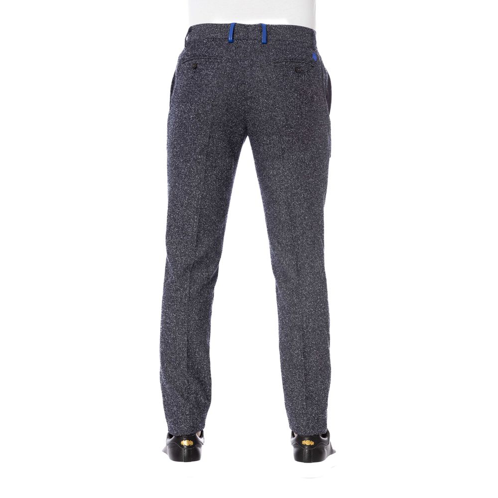 Trussardi Black Cotton Men Men's Pants