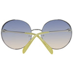 Emilio Pucci Silver Women Women's Sunglasses