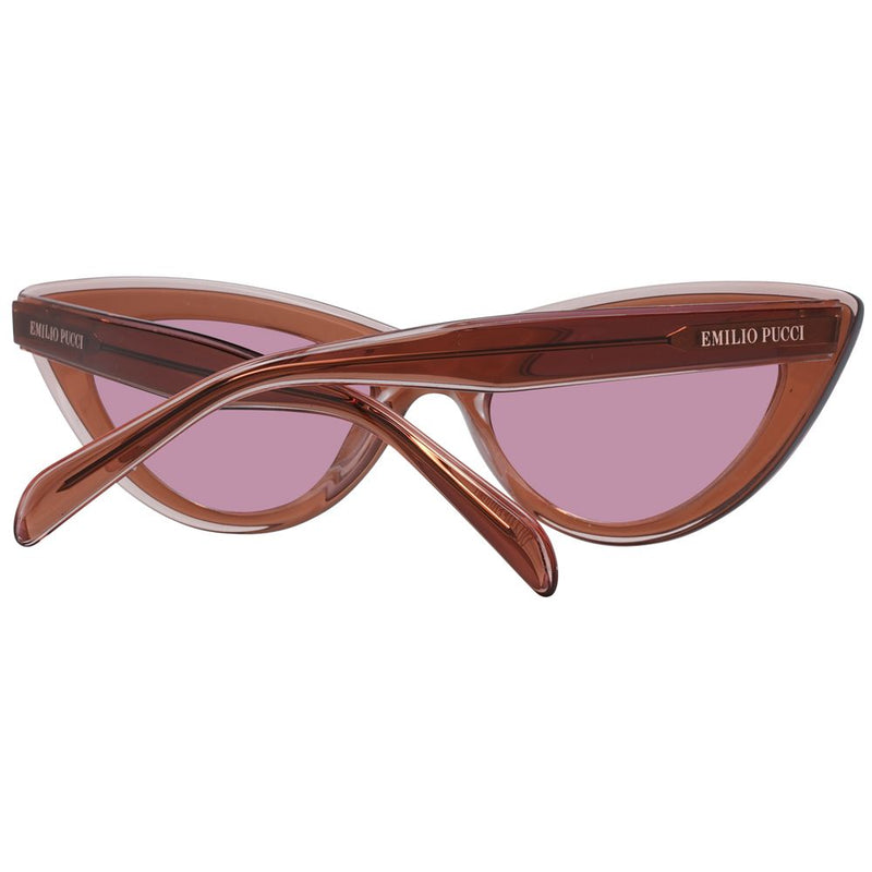 Emilio Pucci Brown Women Women's Sunglasses