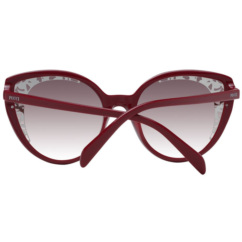 Emilio Pucci Red Women Women's Sunglasses