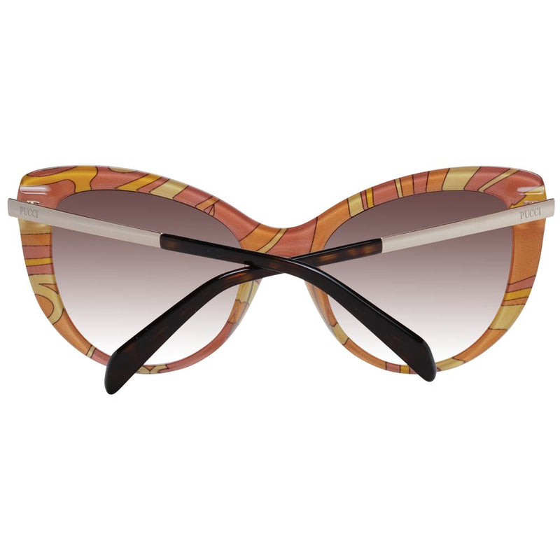 Emilio Pucci Brown Women Women's Sunglasses