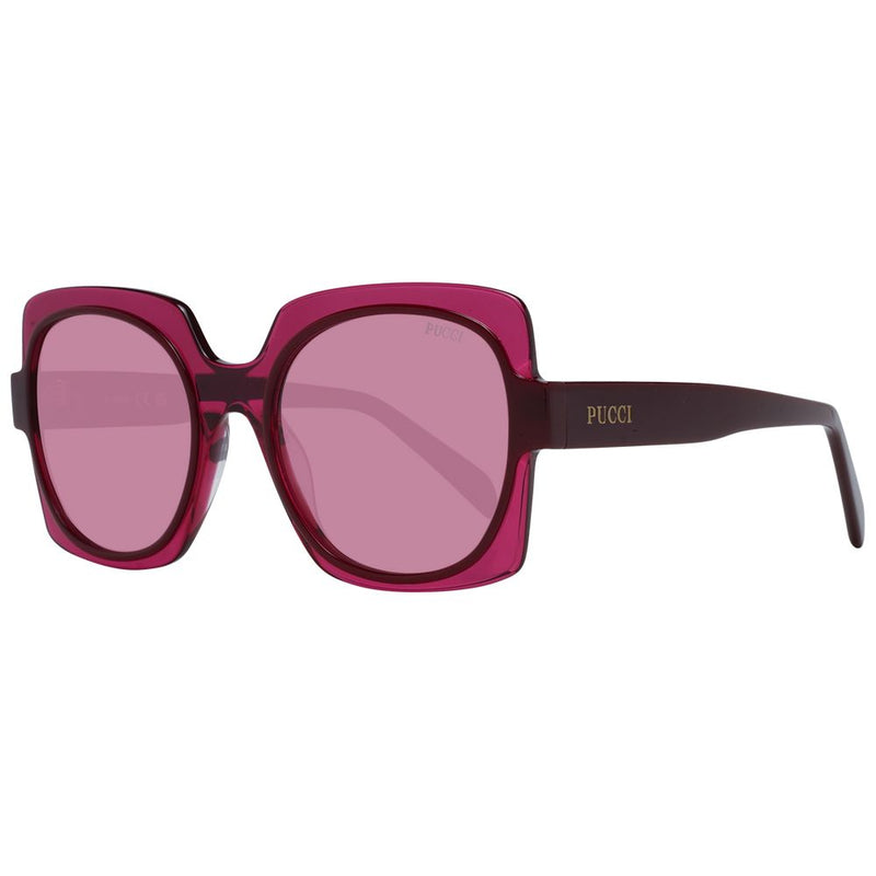 Emilio Pucci Burgundy Women Women's Sunglasses