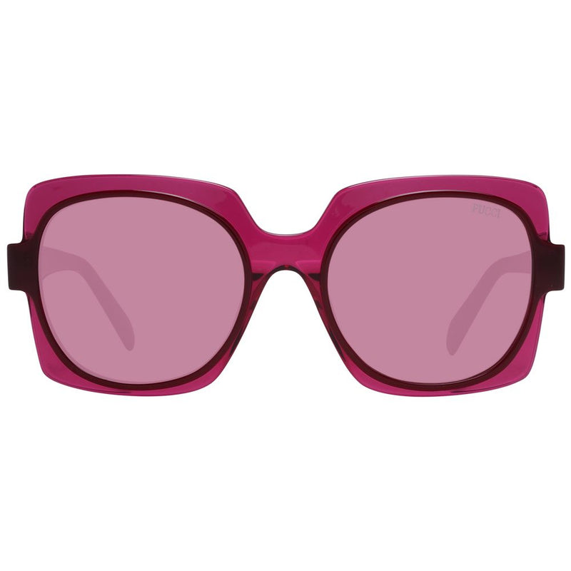 Emilio Pucci Burgundy Women Women's Sunglasses