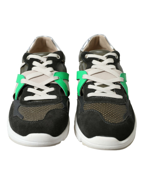 Dolce & Gabbana Exquisite Multicolor Low-Top Designer Men's Sneakers