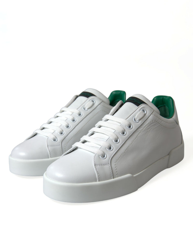 Dolce & Gabbana Elegant Portofino Calfskin Men's Sneakers