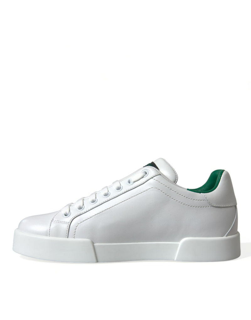 Dolce & Gabbana Elegant Portofino Calfskin Men's Sneakers