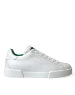 Dolce & Gabbana Elegant Portofino Calfskin Men's Sneakers