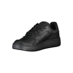 Tommy Hilfiger Black Leather Women Women's Sneaker