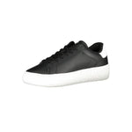 Tommy Hilfiger Black Polyethylene Men Men's Sneaker