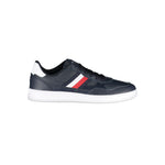 Tommy Hilfiger Blue Polyethylene Men Men's Sneaker