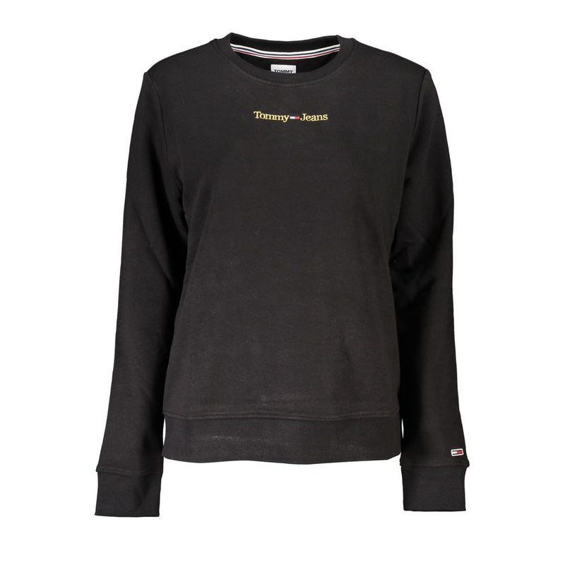 Tommy Hilfiger Black Cotton Women Women's Sweater