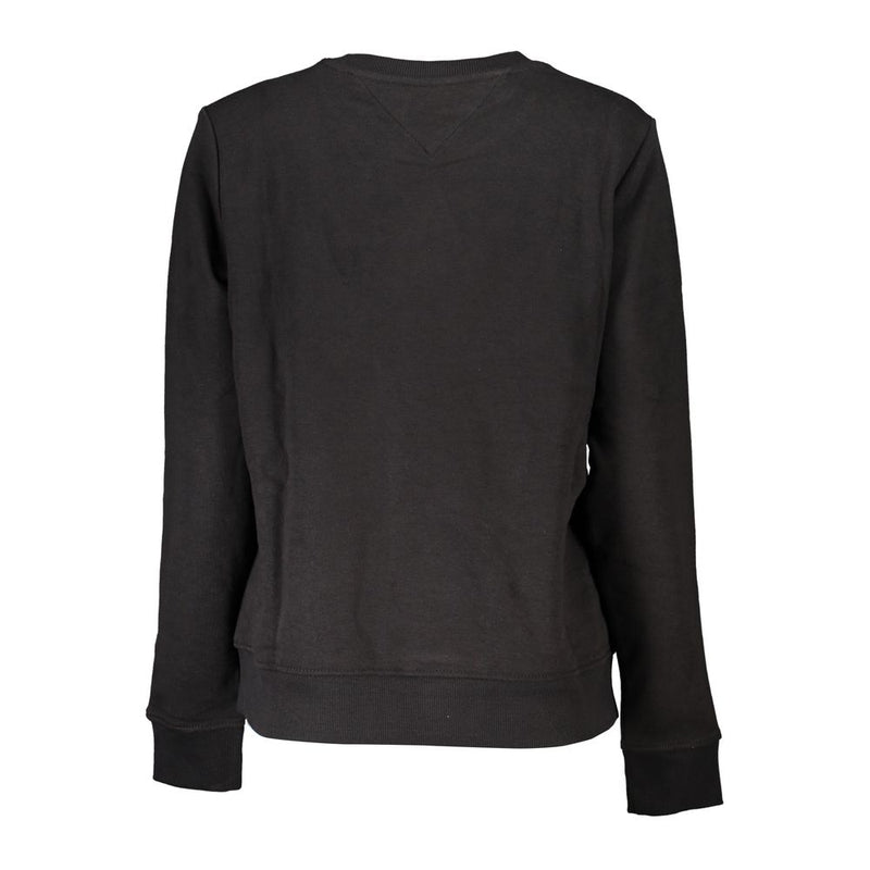 Tommy Hilfiger Black Cotton Women Women's Sweater