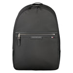 Tommy Hilfiger Black Polyester Men Men's Backpack