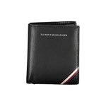 Tommy Hilfiger Black Leather Men Men's Wallet