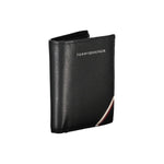 Tommy Hilfiger Black Leather Men Men's Wallet