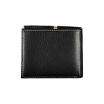 Tommy Hilfiger Black Leather Men Men's Wallet