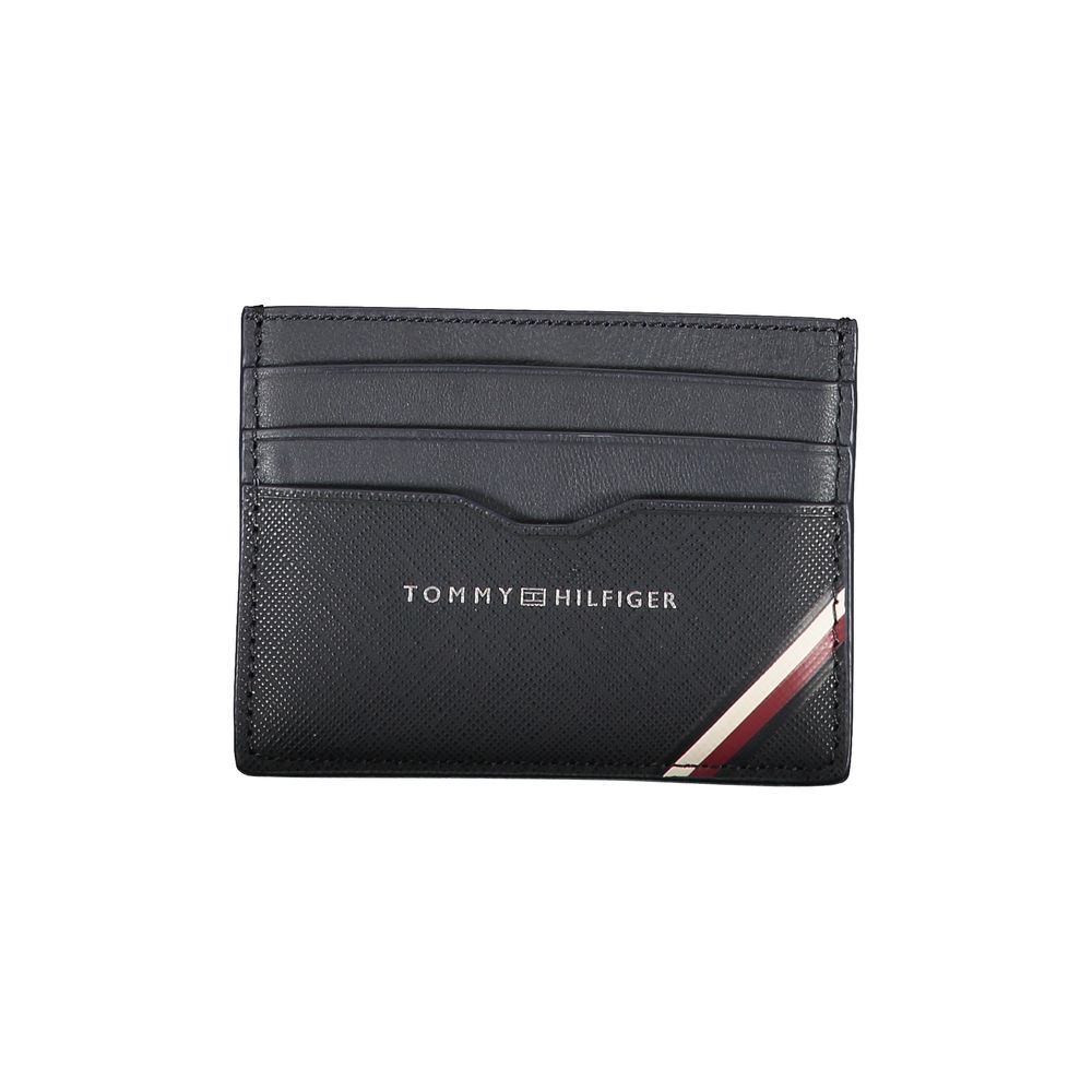 Tommy Hilfiger Blue Leather Men Men's Wallet