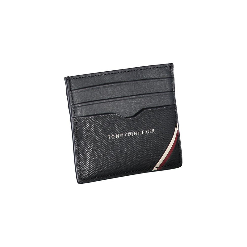 Tommy Hilfiger Blue Leather Men Men's Wallet