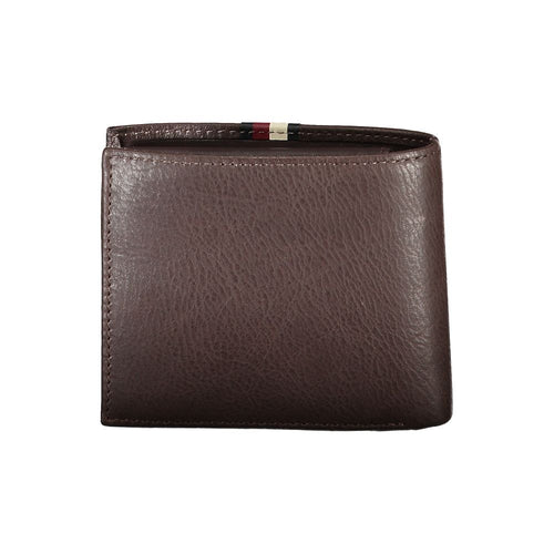 Tommy Hilfiger Brown Leather Men Men's Wallet