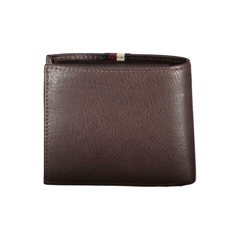 Tommy Hilfiger Brown Leather Men Men's Wallet