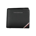 Tommy Hilfiger Black Leather Men Men's Wallet