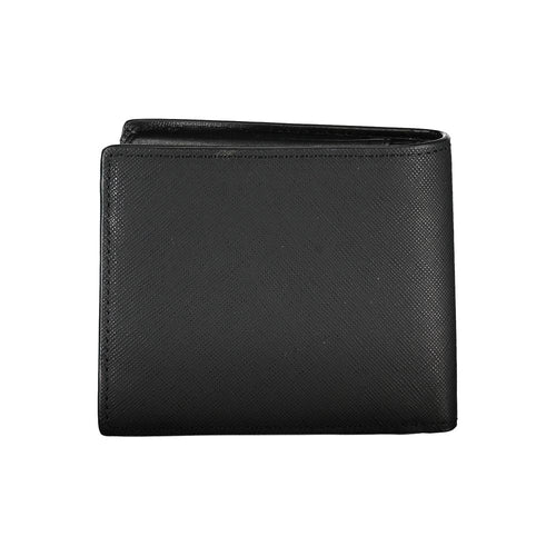 Tommy Hilfiger Black Leather Men Men's Wallet