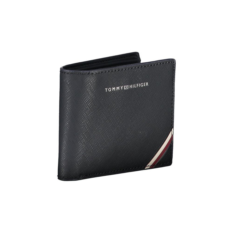 Tommy Hilfiger Blue Leather Men Men's Wallet