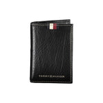 Tommy Hilfiger Black Leather Men Men's Cardholder