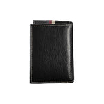 Tommy Hilfiger Black Leather Men Men's Cardholder