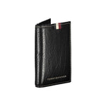 Tommy Hilfiger Black Leather Men Men's Cardholder