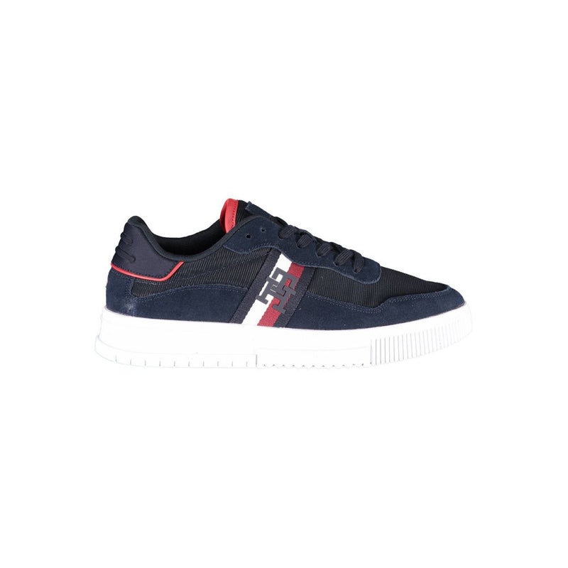 Tommy Hilfiger Blue Polyester Men Men's Sneaker