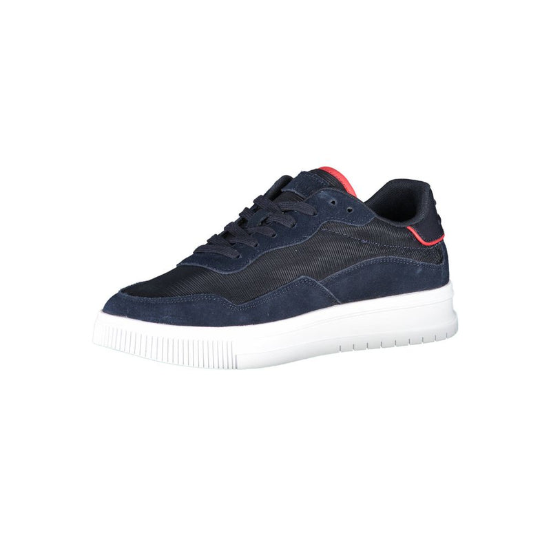 Tommy Hilfiger Blue Polyester Men Men's Sneaker