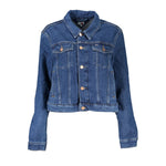 Tommy Hilfiger Blue Cotton Women Women's Jacket