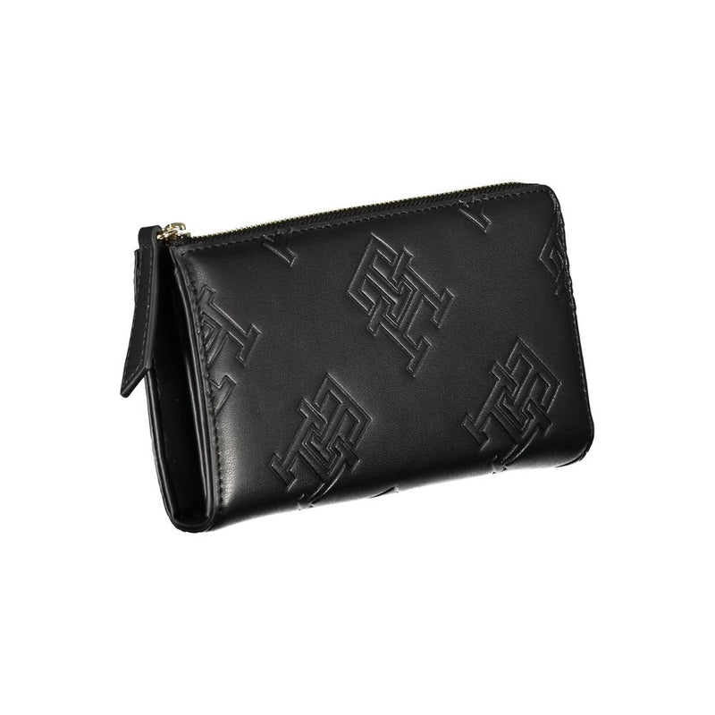 Tommy Hilfiger Elegant Zip Wallet with Contrasting Women's Accents