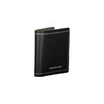 Tommy Hilfiger Black Leather Double Card Men's Wallet