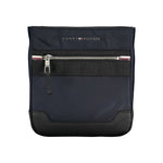 Tommy Hilfiger Sleek Blue Shoulder Bag with Contrasting Men's Details