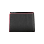 Tommy Hilfiger Elegant Leather Bifold Wallet with Contrast Men's Accents