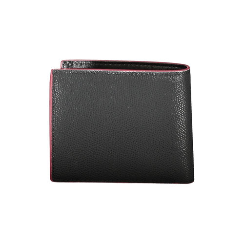 Tommy Hilfiger Elegant Black Leather Men's Wallet