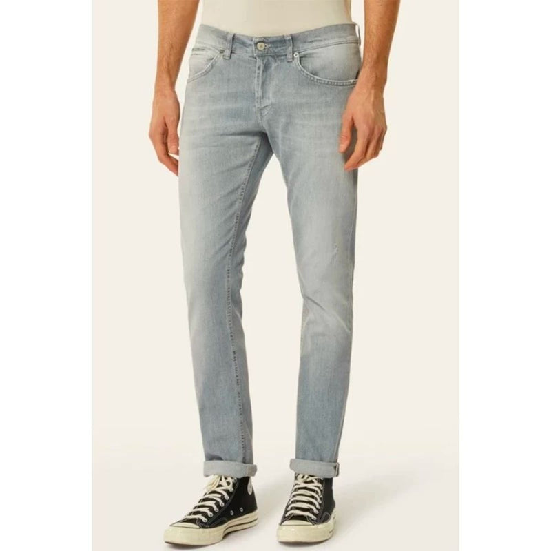 Dondup Sleek Stretch Gray Denim for Men's Men