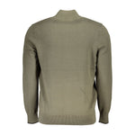 Timberland Organic Cotton Half Zip Sweater - Lush Men's Green