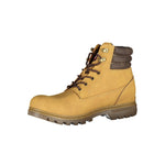 Carrera Trendsetting Yellow Lace-Up Men's Boots