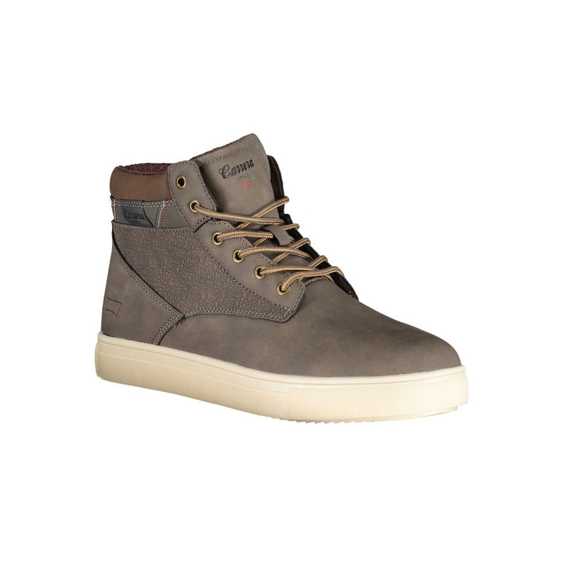 Carrera Chic Brown Lace-up Boots with Contrast Men's Details